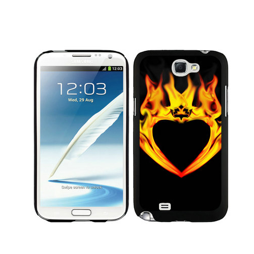 Valentine Fire Heart Samsung Galaxy Note 2 Cases DMM | Women